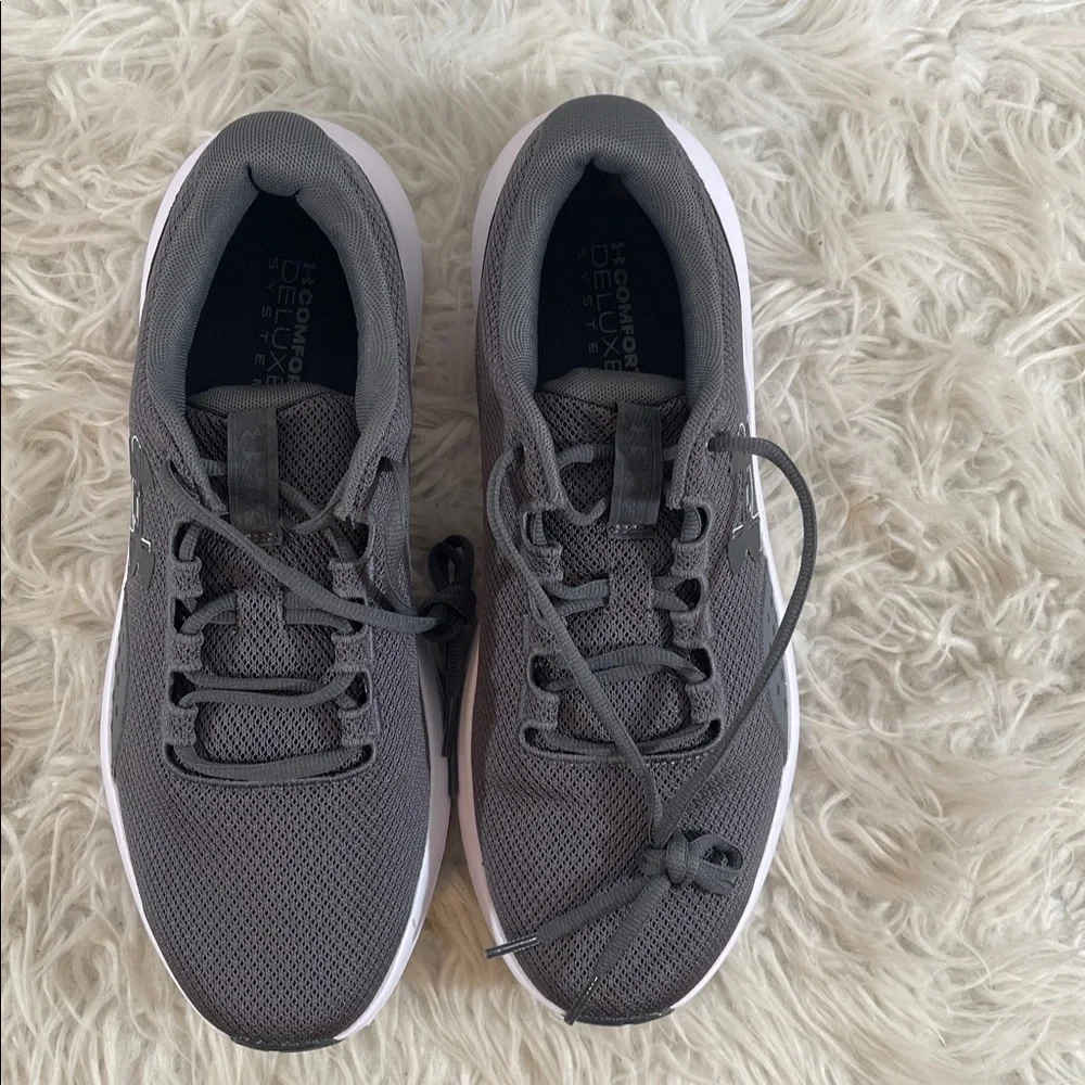 Under Armour Charged Surge 4 'Castlerock Anthracite' Running Shoes Size 11 NEW - Picture 3 of 14